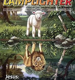 Jesus the Lamb and Lion Lamplighter