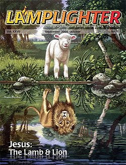 Jesus the Lamb and Lion Lamplighter