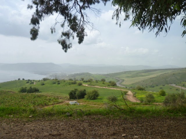 View from the Sermon on the Mount