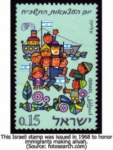 Aliyah Stamp