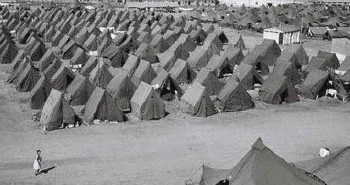 Immigrant Camp in 1949