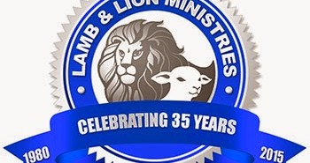 Lamb & Lion Ministries 35th Anniversary Seal