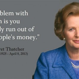 Margaret Thatcher on Socialism