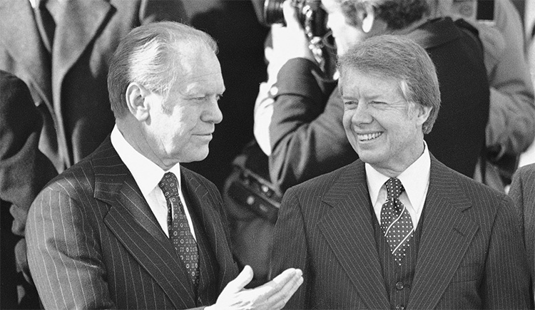 Presidents Ford and Carter
