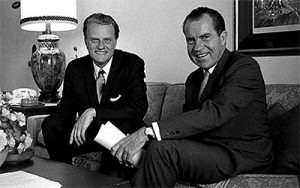 Billy Graham with Richard Nixon
