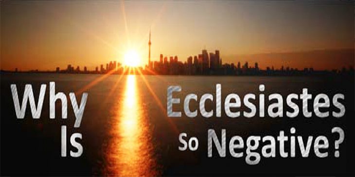 Ecclesiastes Negative