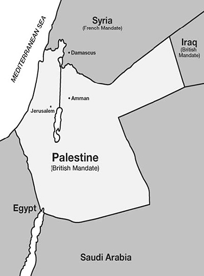 Palestine in 1917