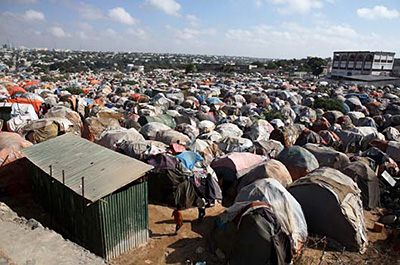 Palestinian Refugee Camp in Jordan