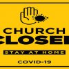 Church Closed Sign