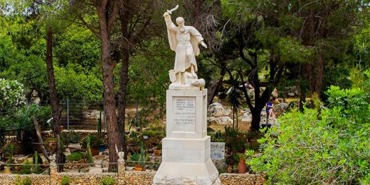 Mount Carmel Elijah Statue