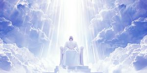 Jesus on Throne in Sky - 1200x600