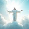 Jesus in the Clouds at the Rapture 1