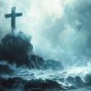 Cross in the Sea